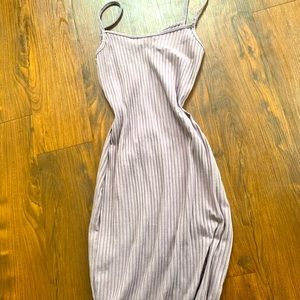 Lavender bodycon dress